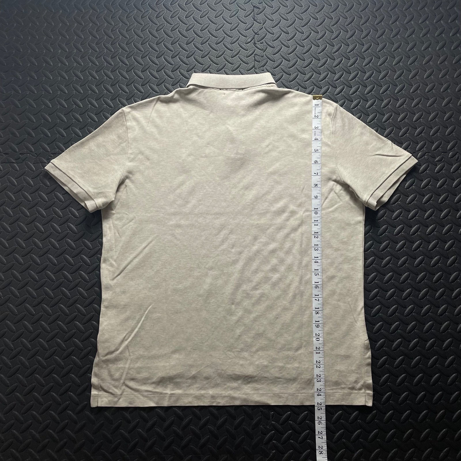 Ralph Lauren Beige Polo Shirt | Men’s Classic Fit M / 3417