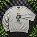 Polo Bear Ralph Lauren Grey Sweatshirt | Men’s Classic Fit S / 3772