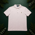Ralph Lauren Rose Pink Polo Shirt | Men’s Slim Fit M / 3565
