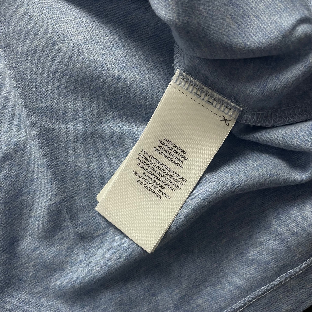 Ralph Lauren Light Blue Polo Shirt | Men’s Slim Fit XL / 3401