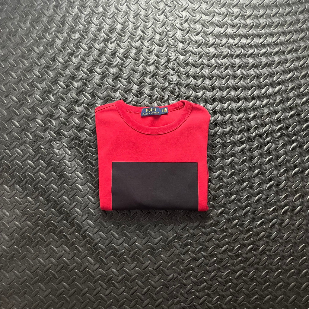Ralph Lauren Red Crewneck Sweatshirt | Men’s Classic Fit S / 3763