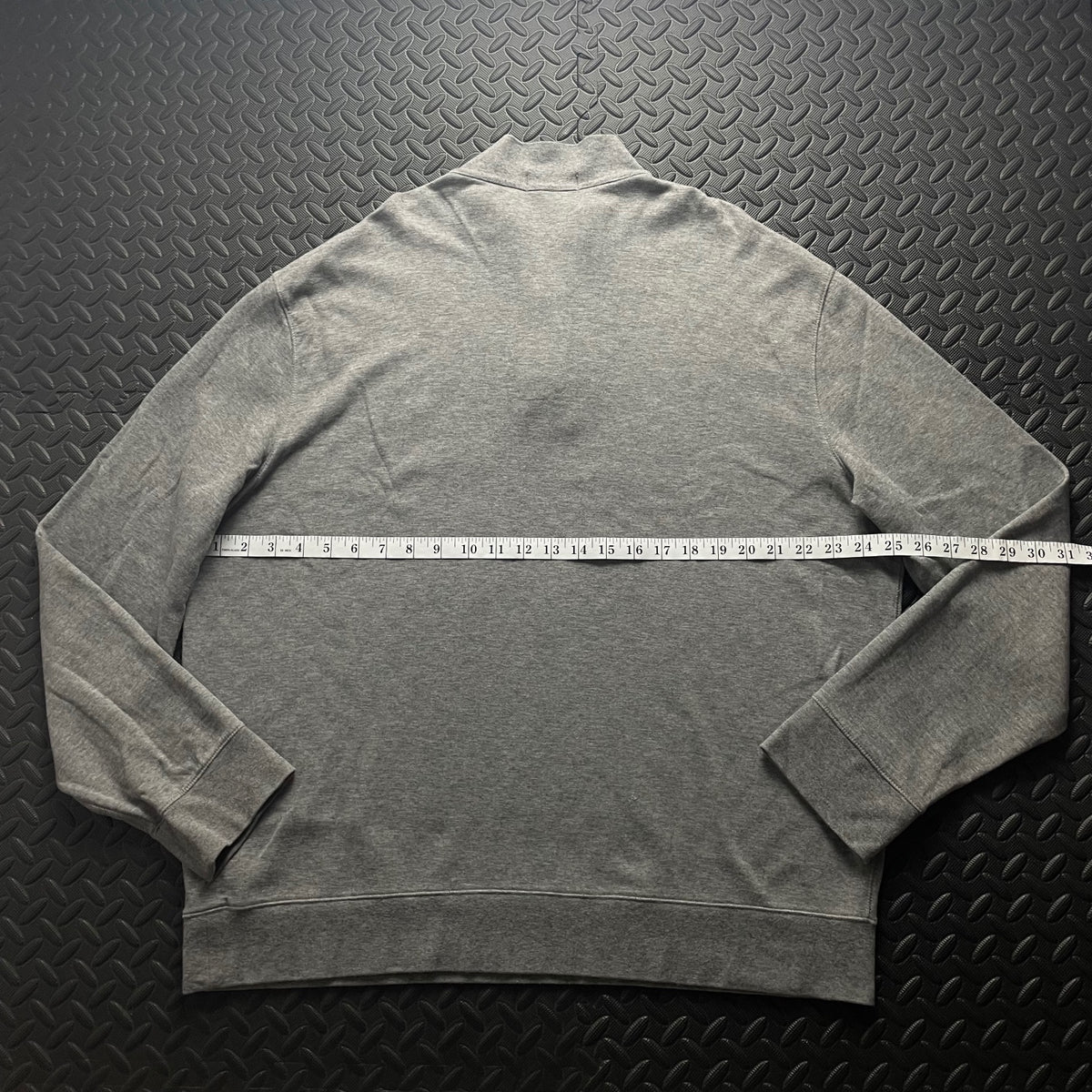 Ralph Lauren Grey 1/4 Zip Jumper | Mens Classic Fit XL / 3788