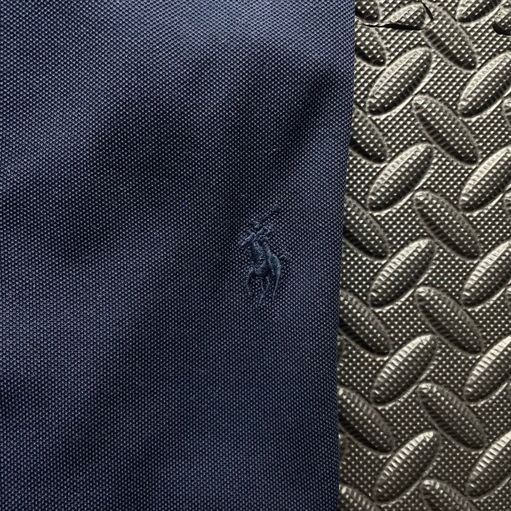 Ralph Lauren Navy 1/4 Zip Polo Shirt | Men’s Custom Slim Fit M / 3419