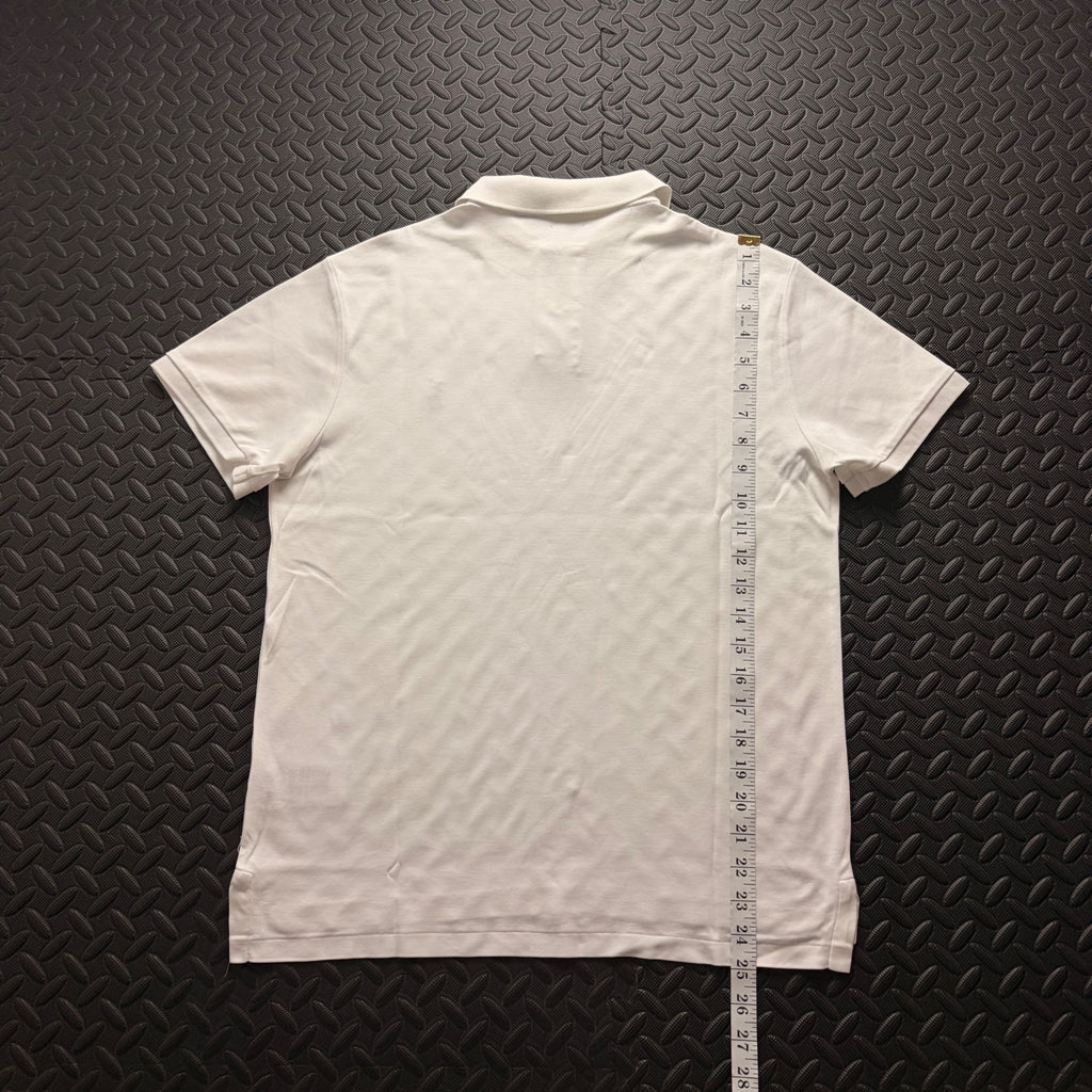 Ralph Lauren White Polo Shirt | Men’s Custom Slim Fit M / 3841