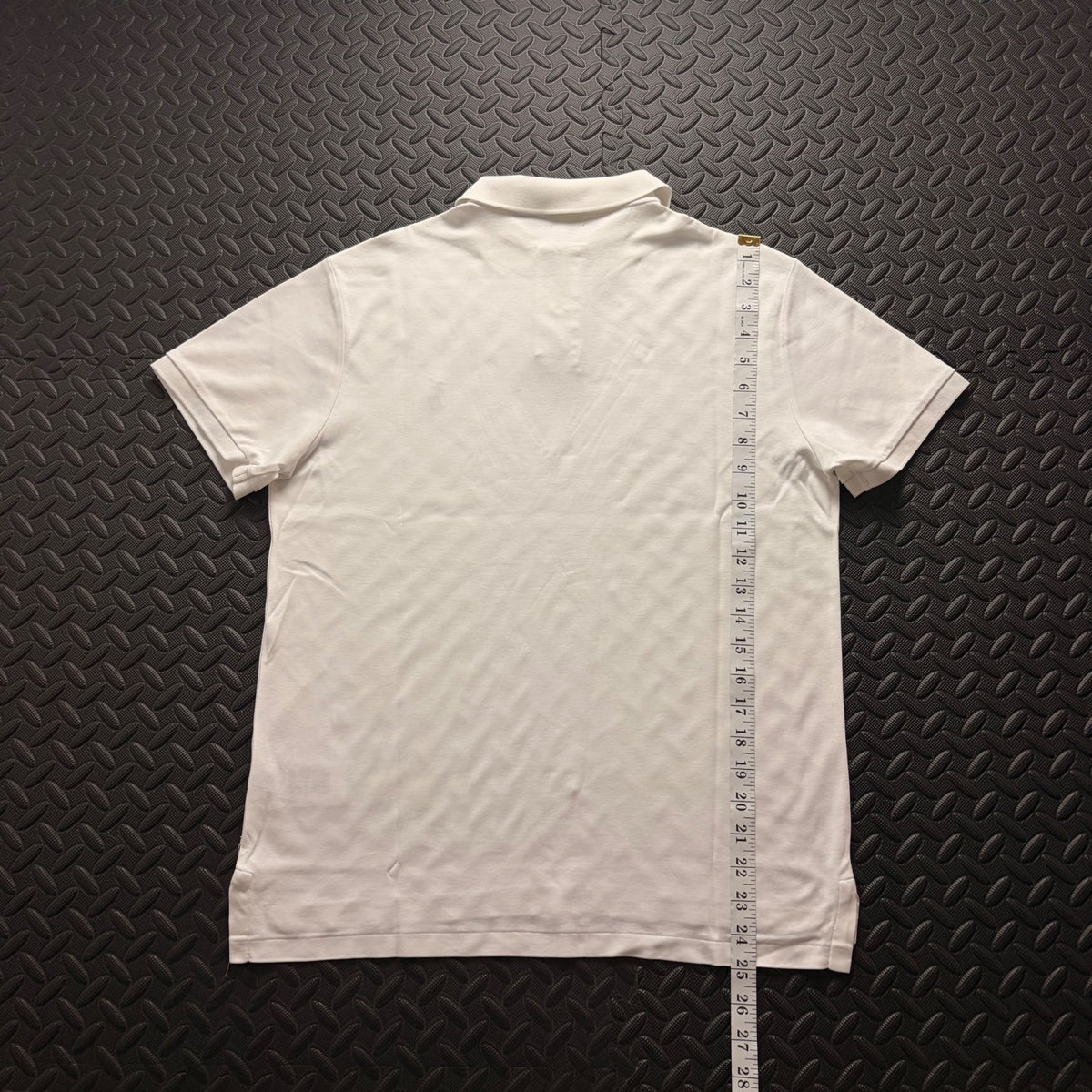 Ralph Lauren White Polo Shirt | Men’s Custom Slim Fit M / 3841