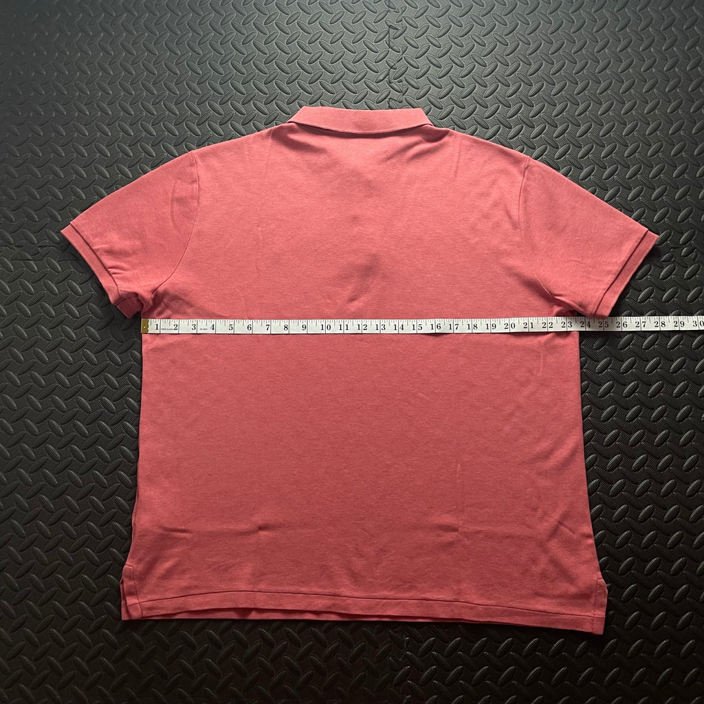 Ralph Lauren Pink Polo Shirt | Men’s Custom Slim Fit XL / 3674