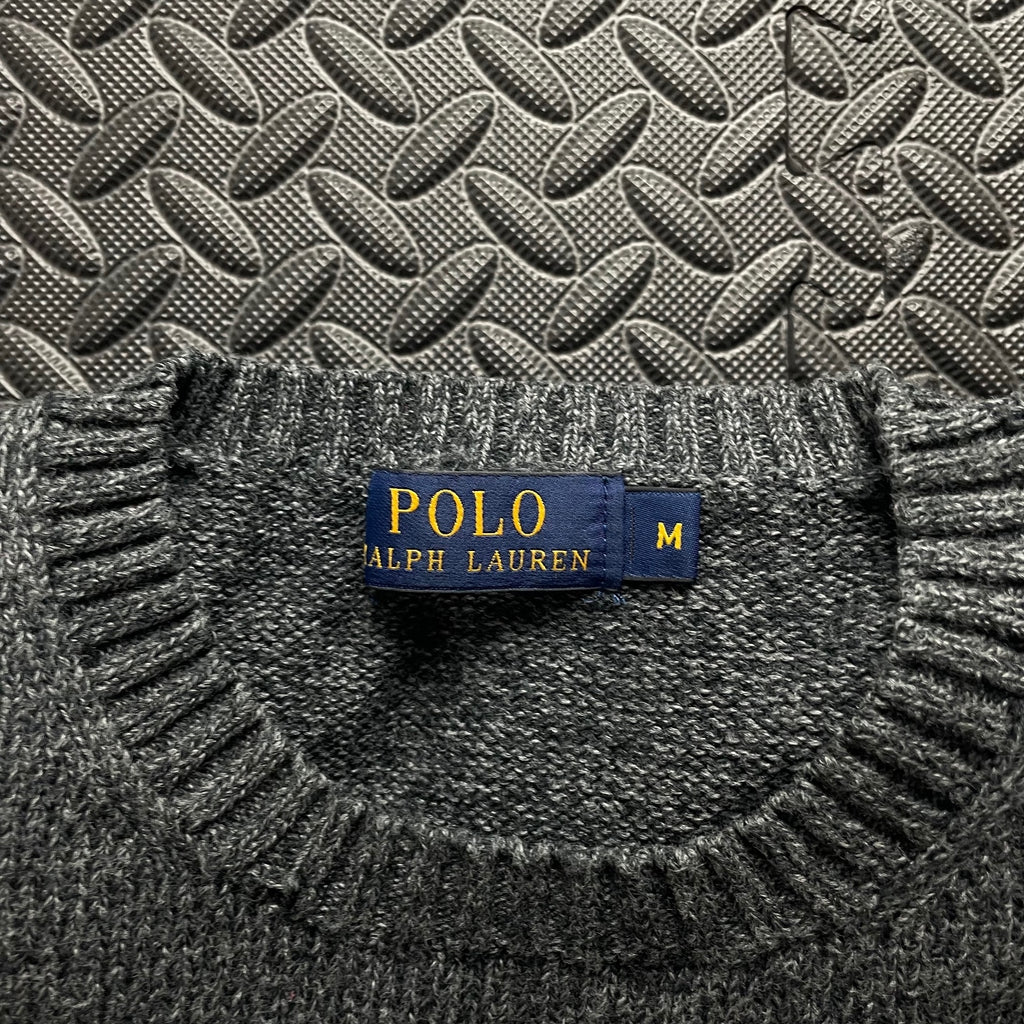 Ralph Lauren Grey Crewneck Jumper | Men’s Classic Fit M / 3682