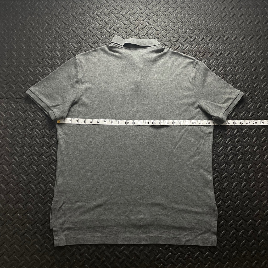 Ralph Lauren Grey Polo Shirt | Men’s Classic Fit L / 3427
