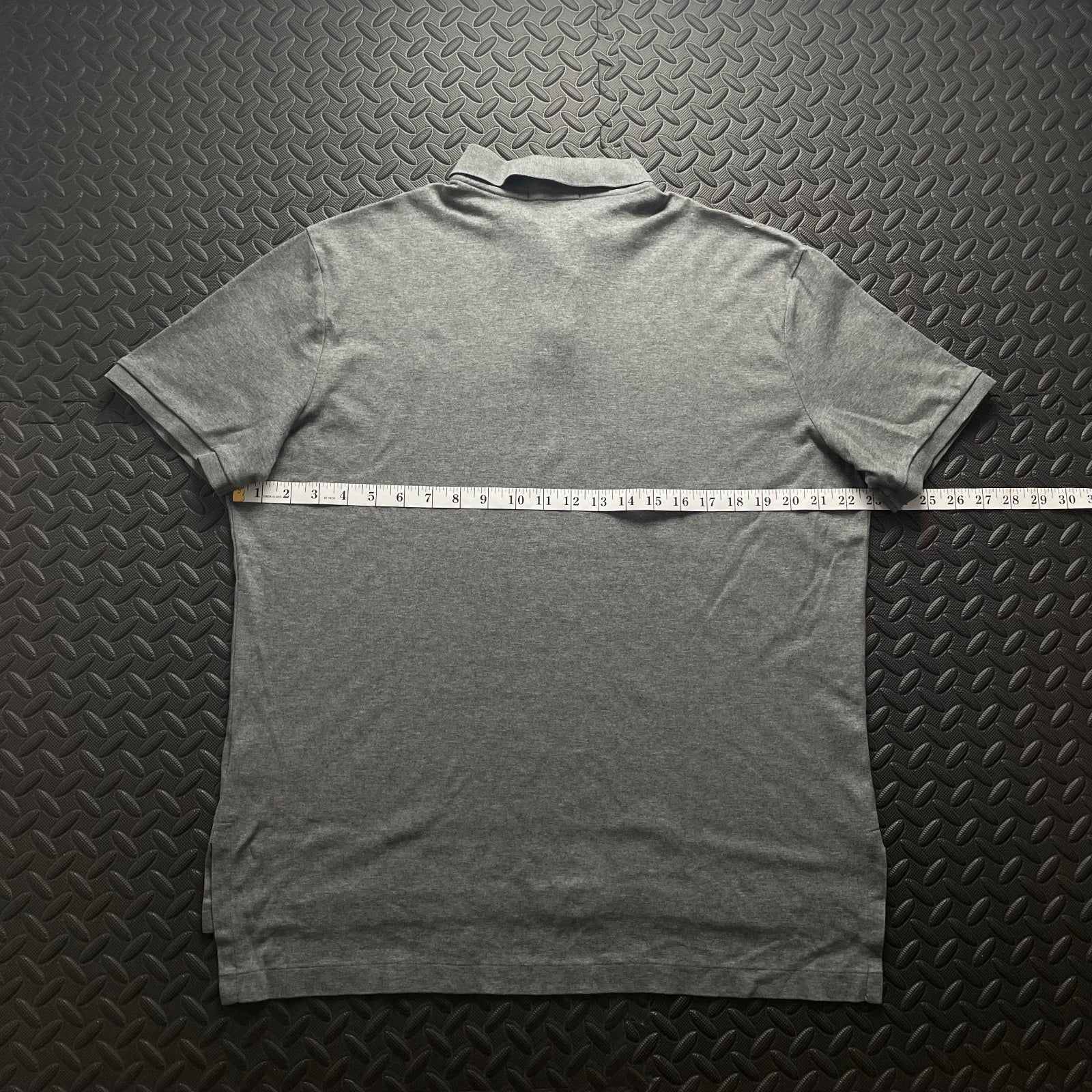 Ralph Lauren Grey Polo Shirt | Men’s Classic Fit L / 3427