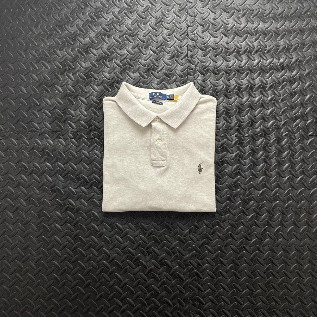Ralph Lauren Beige Polo Shirt | Men’s Classic Fit XL / 3719