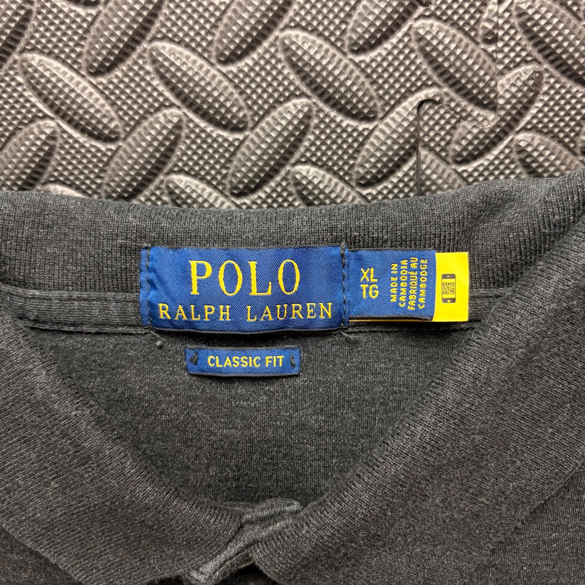 Ralph Lauren Grey Polo Shirt | Men’s Classic Fit XL / 3846