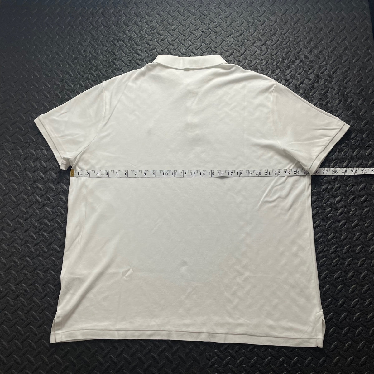 Ralph Lauren White Polo Shirt | Men’s Custom Slim Fit XXL / 3657