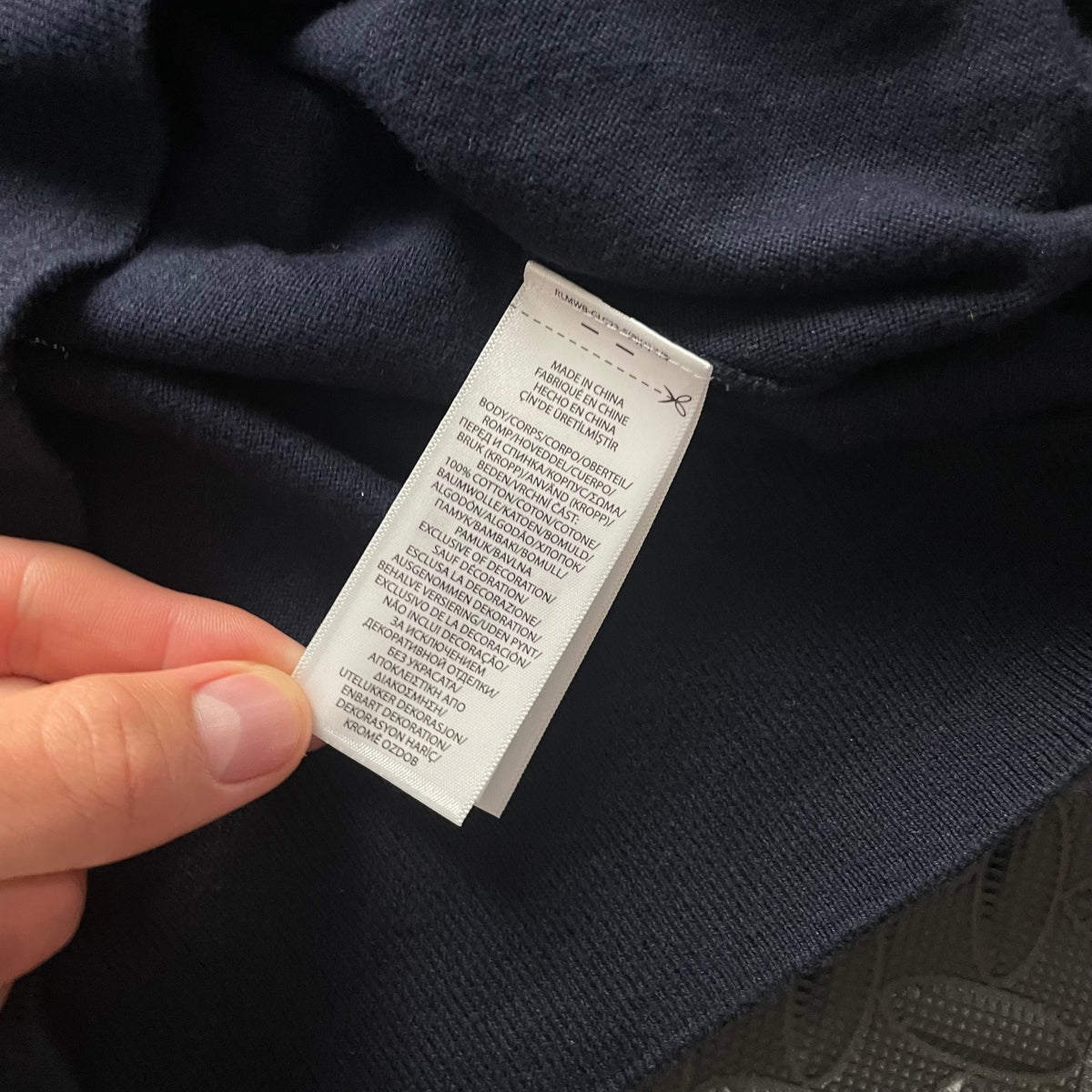 Ralph Lauren Navy V-Neck Jumper | Men’s Classic Fit L / 3773