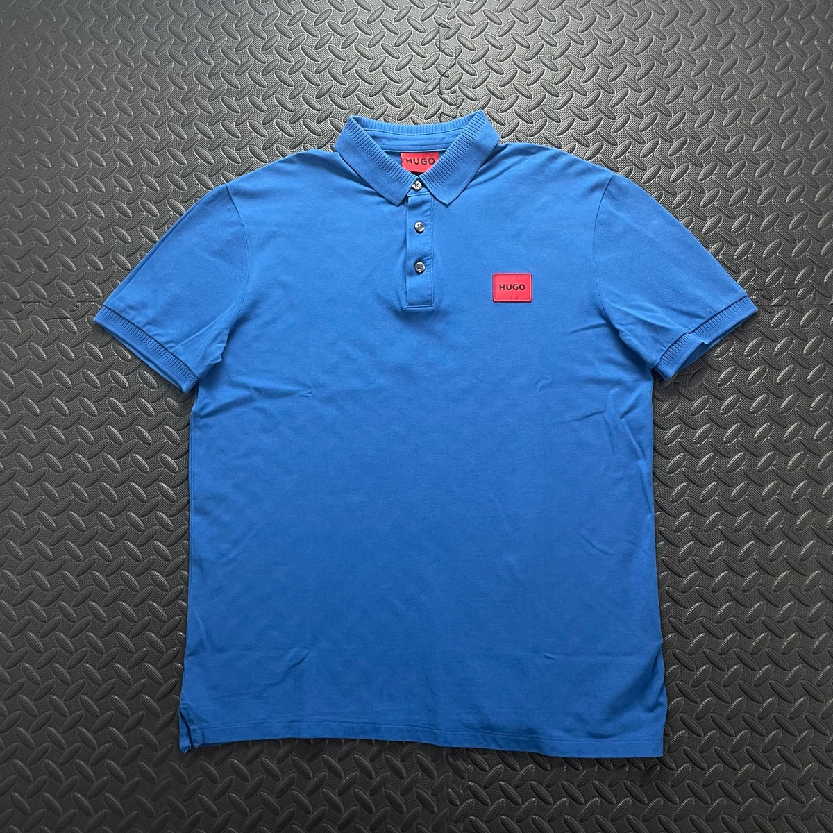 Hugo Boss Blue Polo Shirt | Men’s Slim Fit M / 3708
