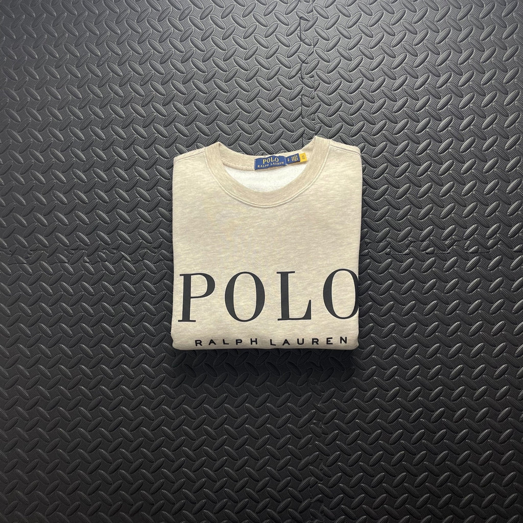 Ralph Lauren Cream Crewneck Jumper | Men’s Classic Fit S / 3768