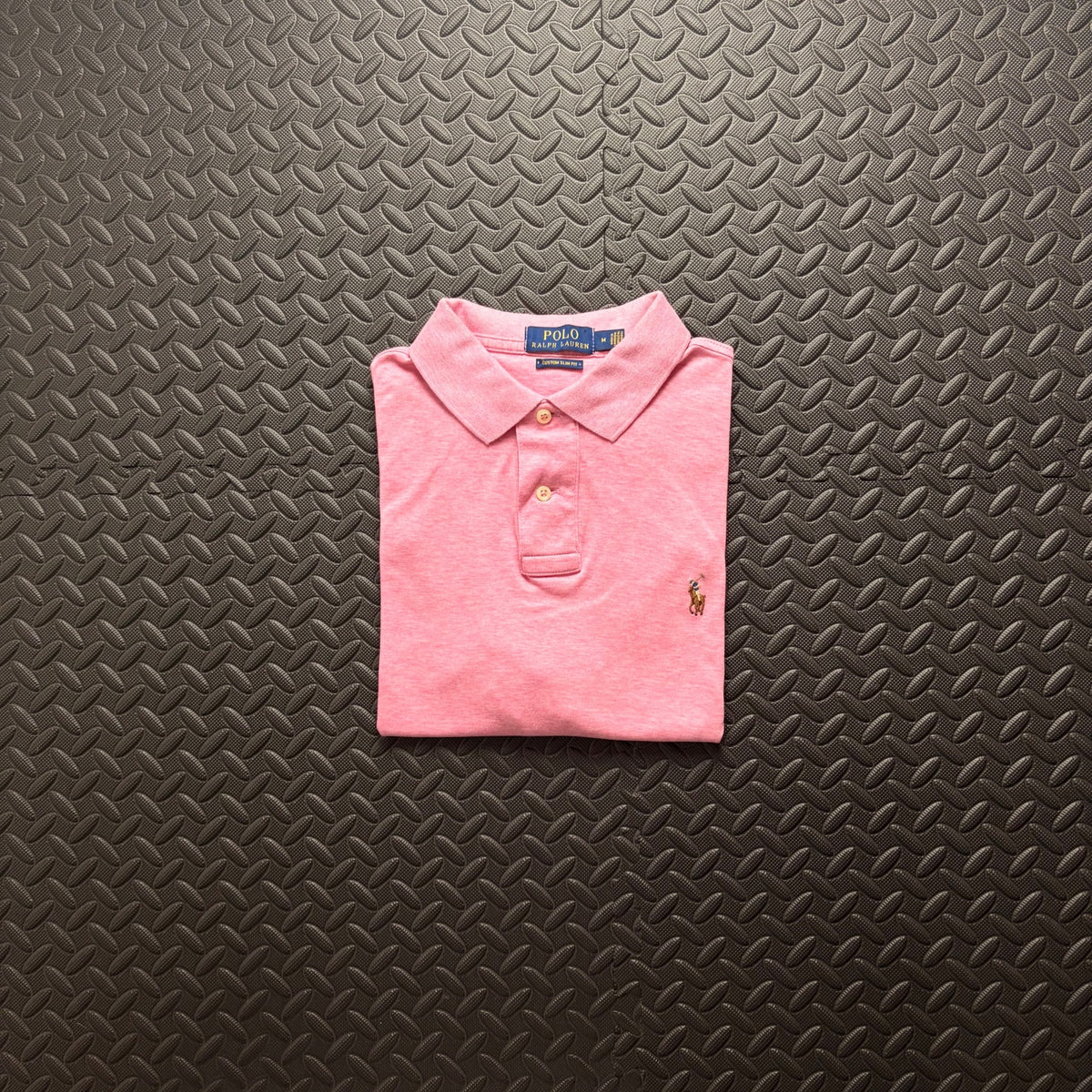 Ralph Lauren Pink Polo Shirt | Men’s Custom Slim Fit M / 3834