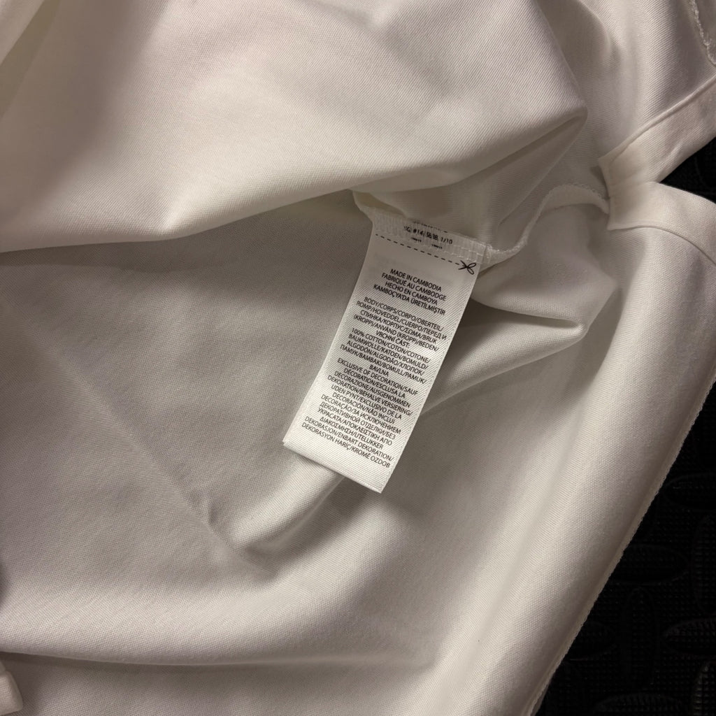 Ralph Lauren White Polo Shirt | Men’s Custom Slim Fit XL / 3810