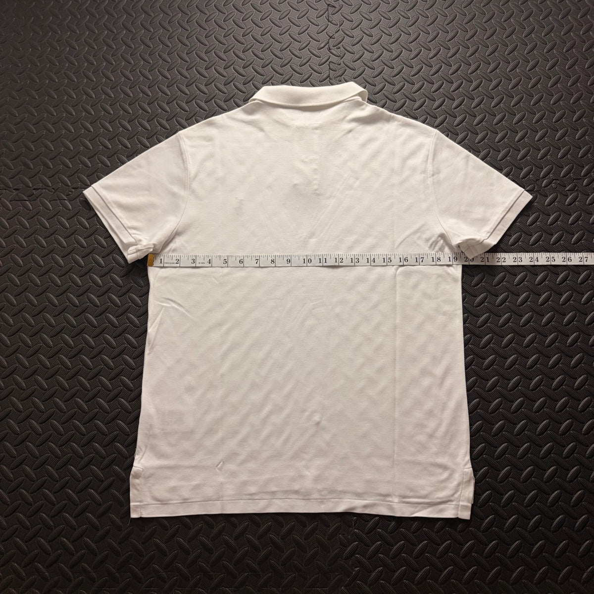 Ralph Lauren White Polo Shirt | Men’s Custom Slim Fit M / 3841