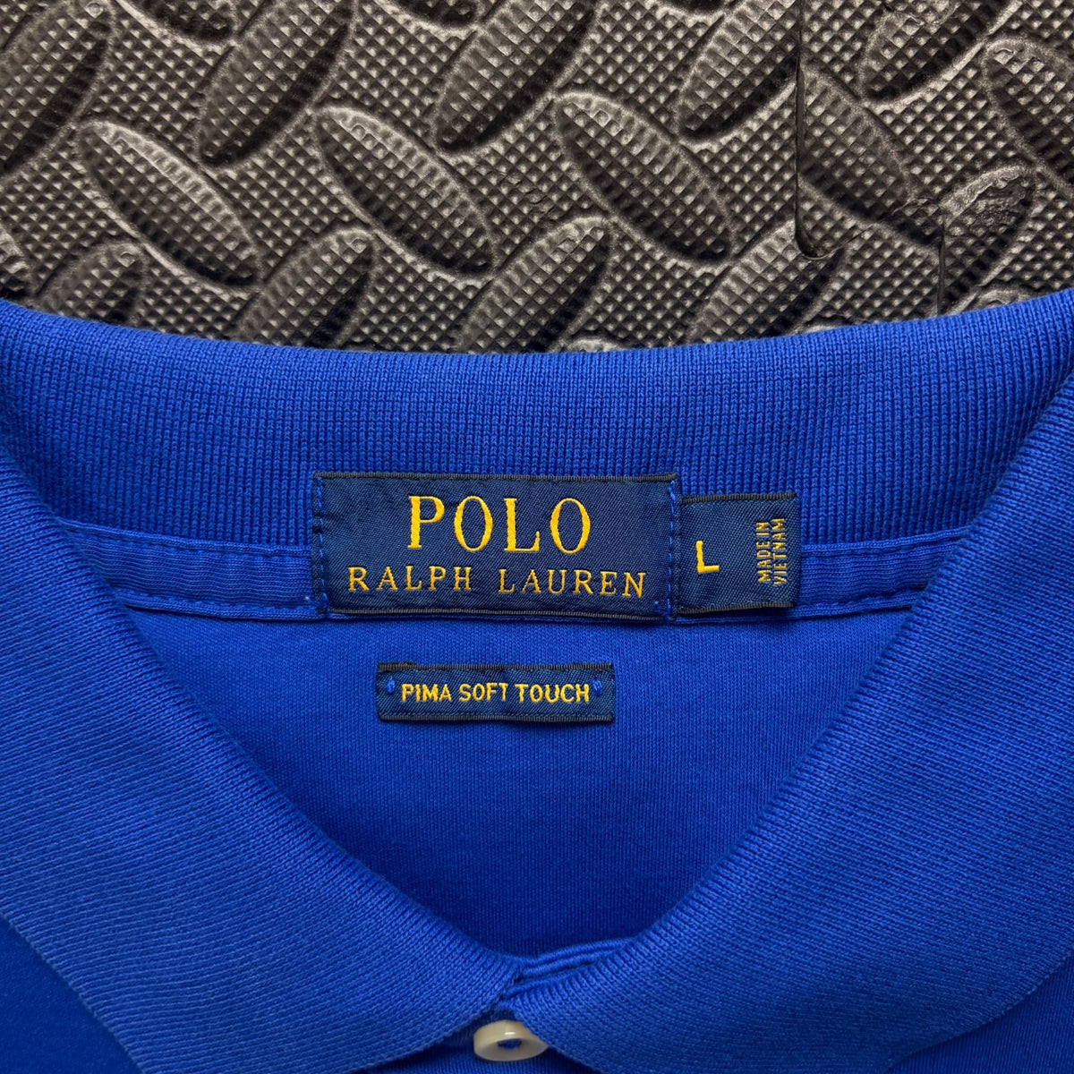 Ralph Lauren Blue Polo Shirt | Men’s Classic Fit L / 3851