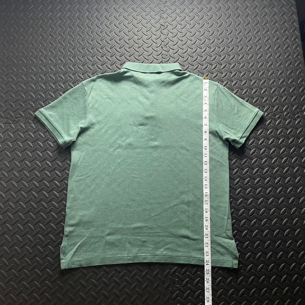 Ralph Lauren Green Polo Shirt | Men’s Slim Fit L / 3411