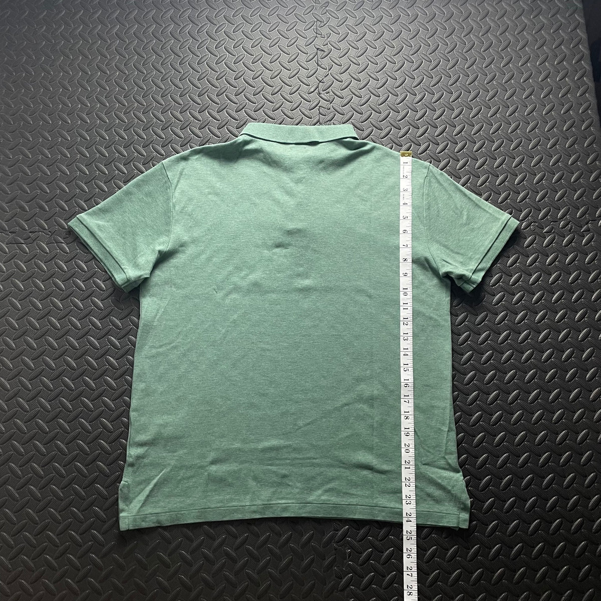 Ralph Lauren Green Polo Shirt | Men’s Slim Fit L / 3411