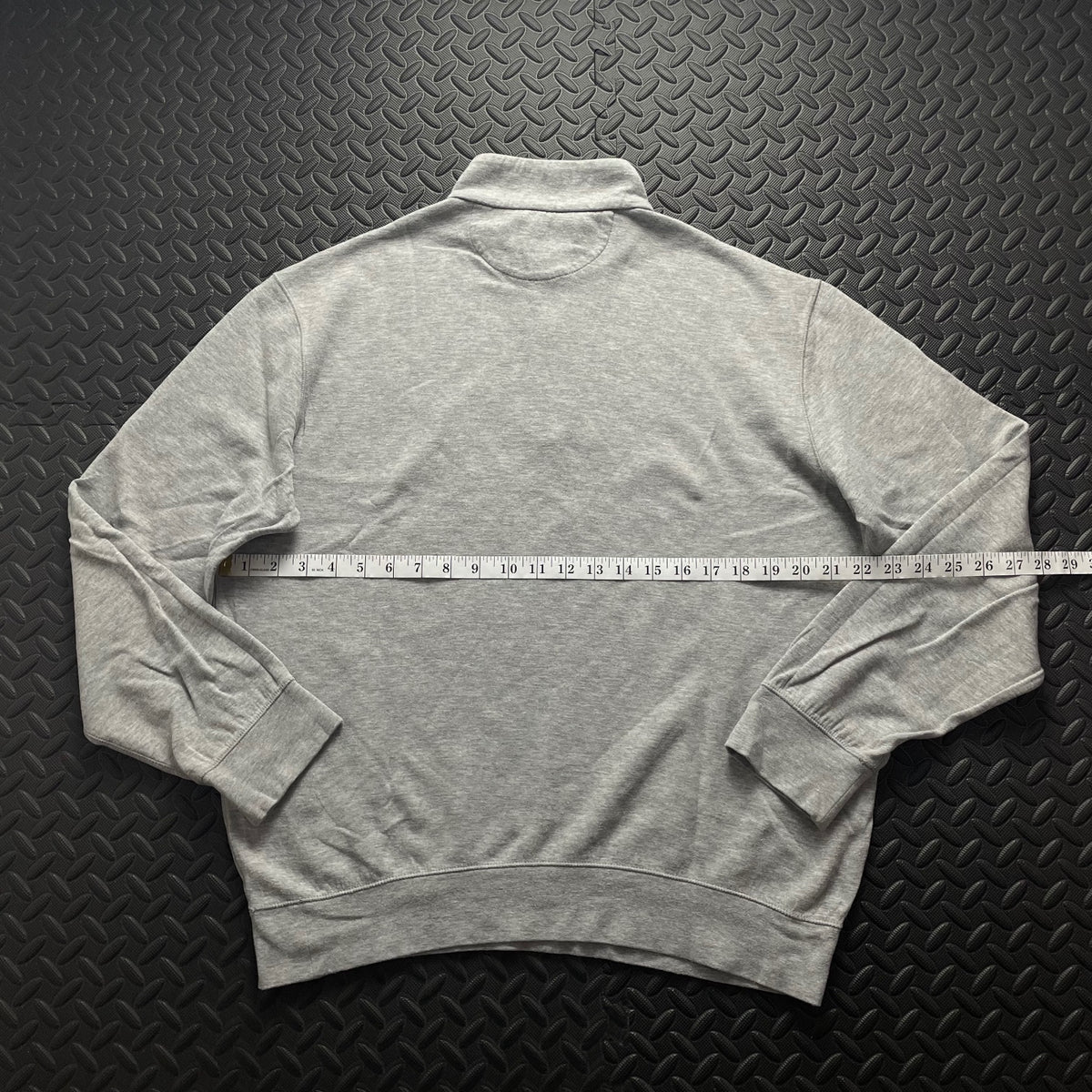 Ralph Lauren Grey 1/4 Zip Jumper | Mens Classic Fit XL / 3733