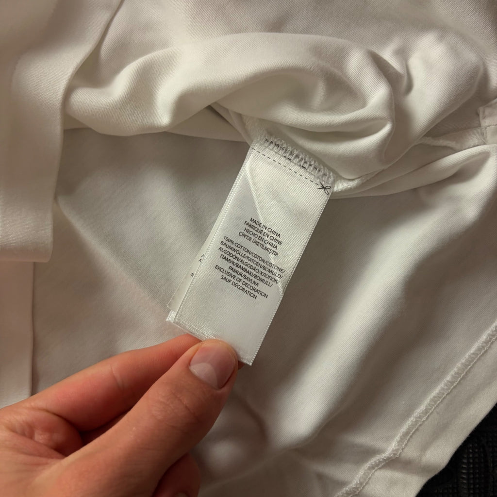 Ralph Lauren White Polo Shirt | Men’s Slim Fit XL / 3831
