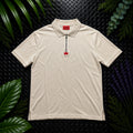 Hugo Boss Cream 1/4 Zip Polo Shirt | Men’s Regular Fit S / 2924