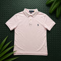Ralph Lauren Rose Pink Polo Shirt | Men’s Custom Slim Fit M / 3440