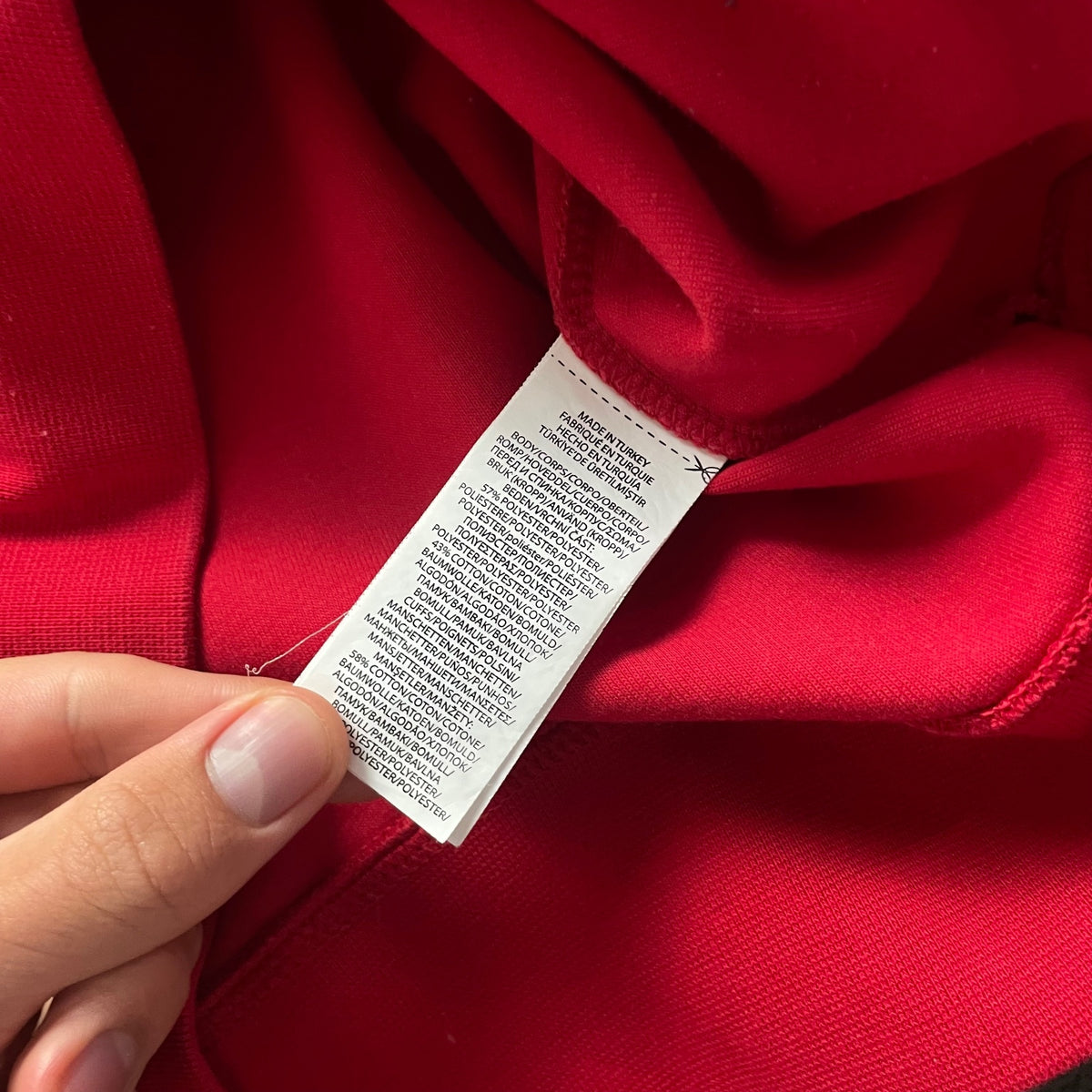 Ralph Lauren Red Crewneck Sweatshirt | Men’s Classic Fit S / 3763
