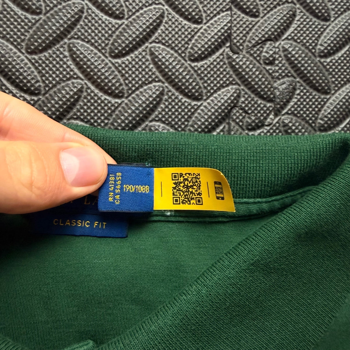 Ralph Lauren Dark Green Polo Shirt | Men’s Classic Fit XXL / 3825