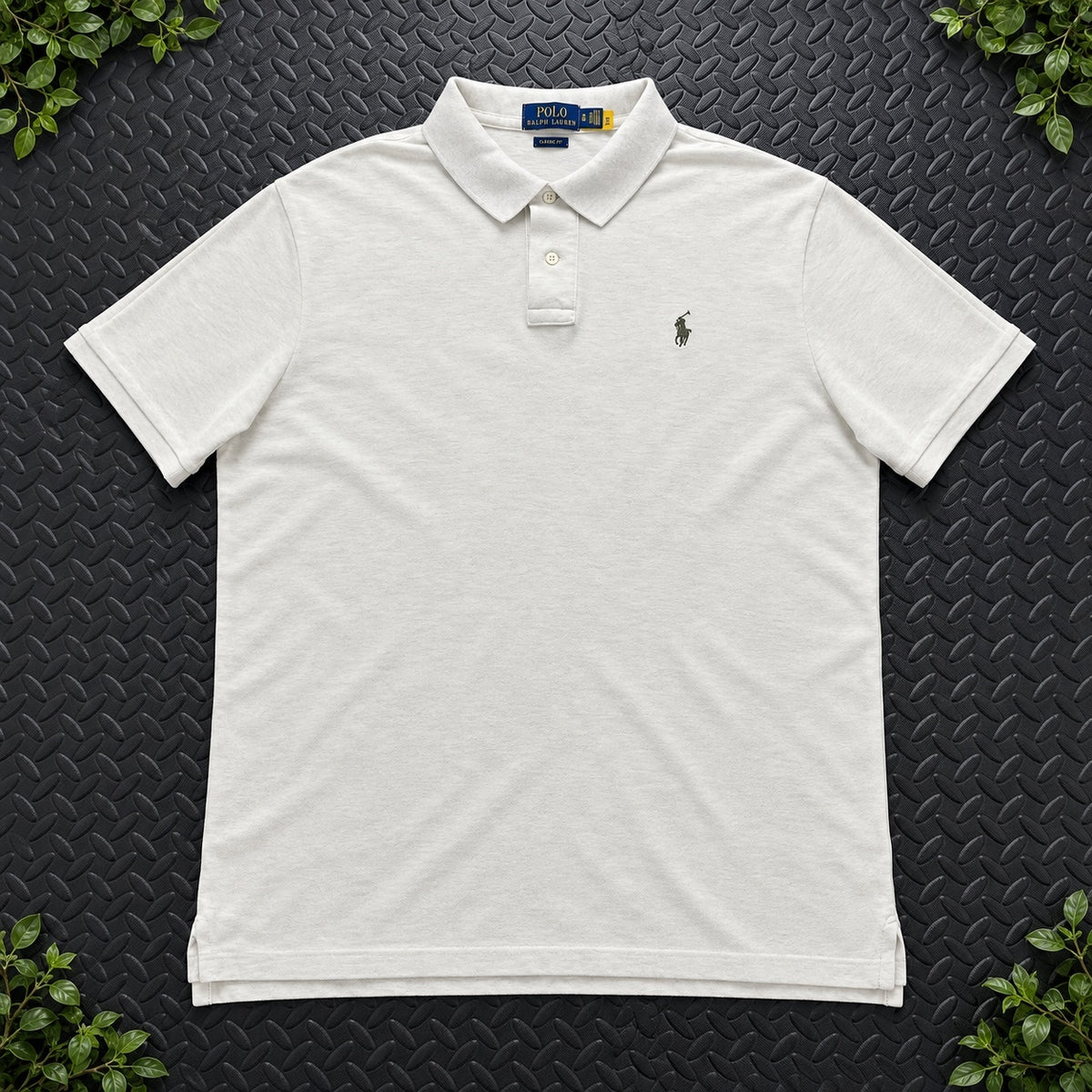 Ralph Lauren Beige Polo Shirt | Men’s Classic Fit XL / 3719