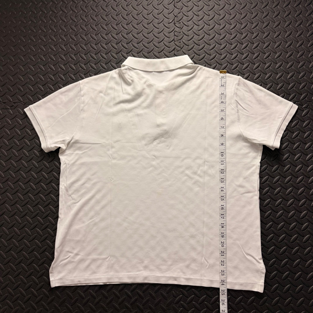 Ralph Lauren White Polo Shirt | Men’s Slim Fit XL / 3864