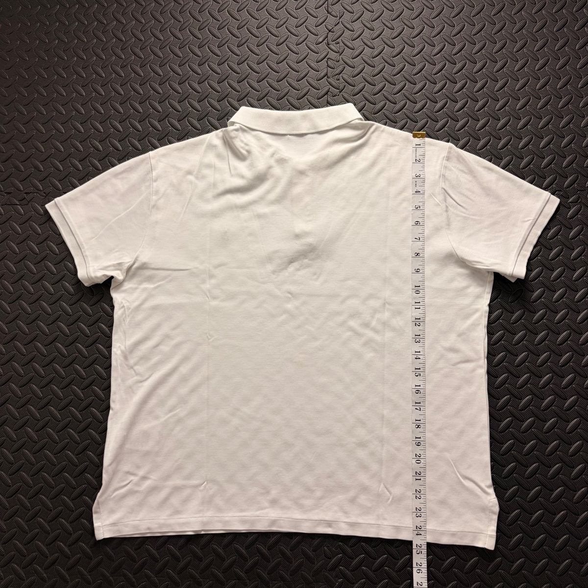 Ralph Lauren White Polo Shirt | Men’s Slim Fit XL / 3864