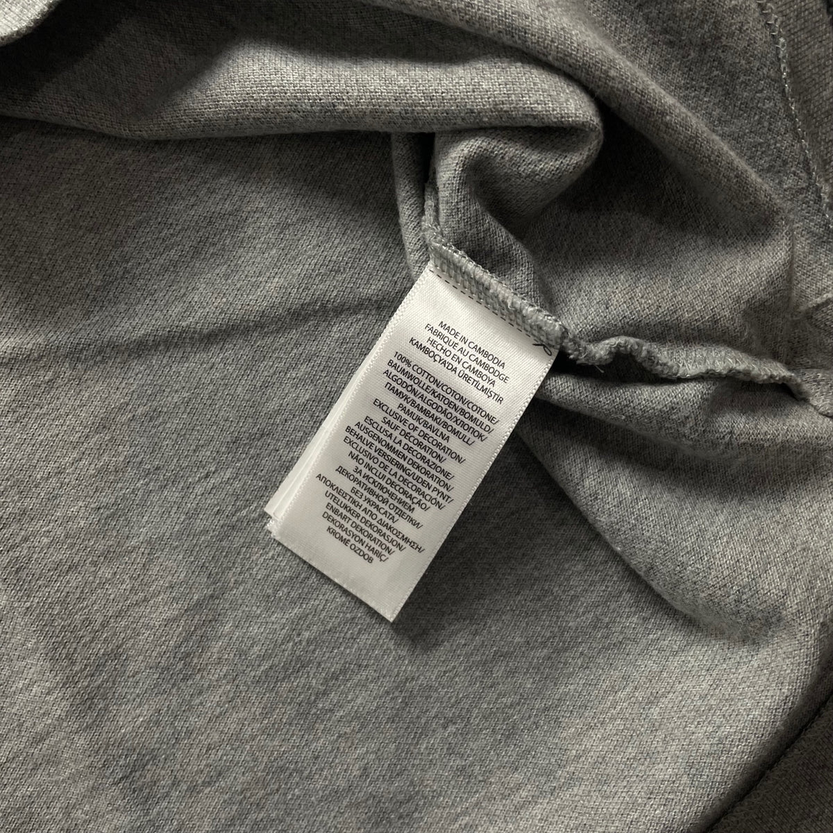 Ralph Lauren Grey Polo Shirt | Men’s Custom Slim Fit XXL / 3748
