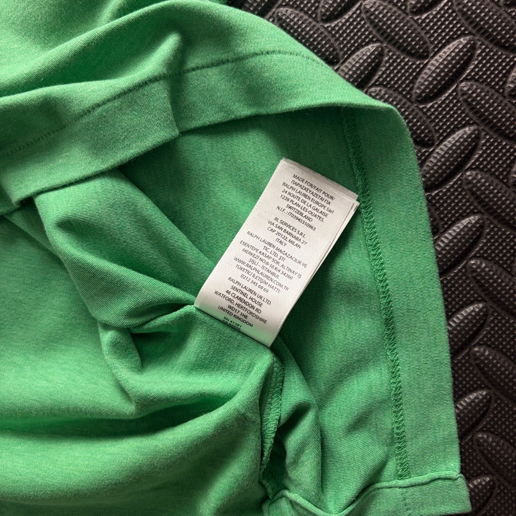Ralph Lauren Green Polo Shirt | Men’s Classic Fit L / 3868