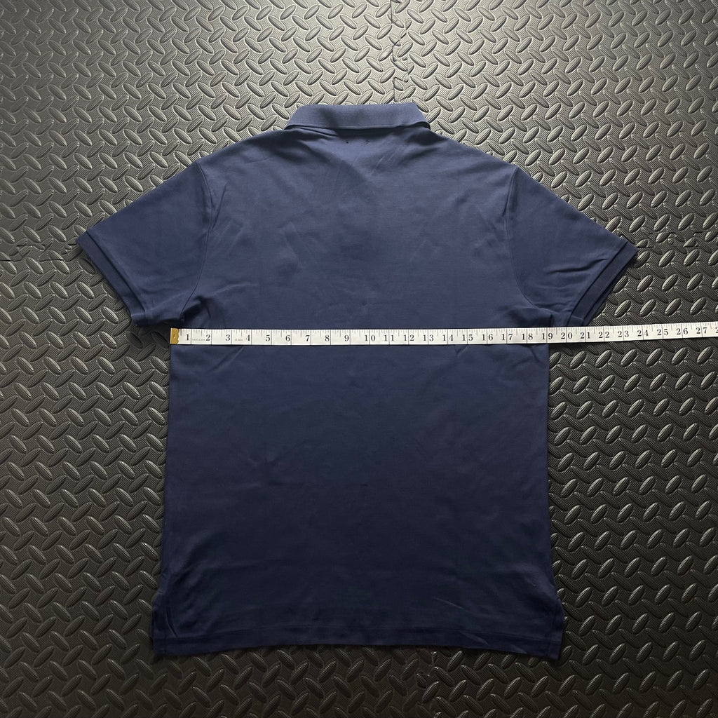 Ralph Lauren Navy Polo Shirt | Men’s Custom Slim Fit M / 3423