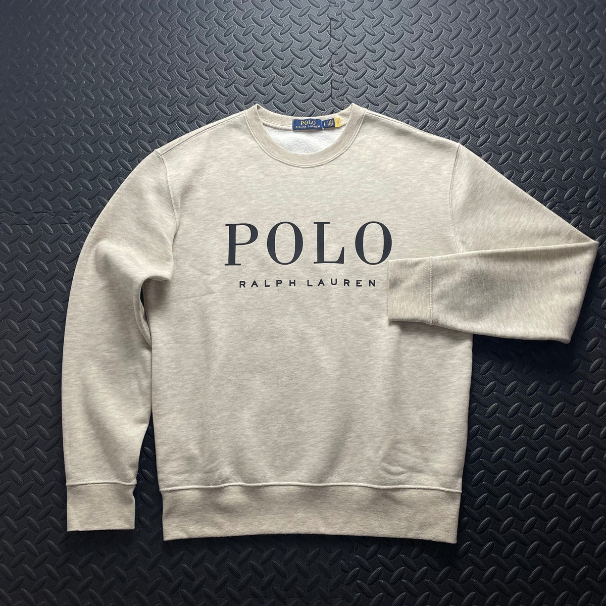 Ralph Lauren Cream Crewneck Jumper | Men’s Classic Fit S / 3768
