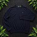 Ralph Lauren Navy Crewneck Jumper | Men’s Slim Fit M / 3738