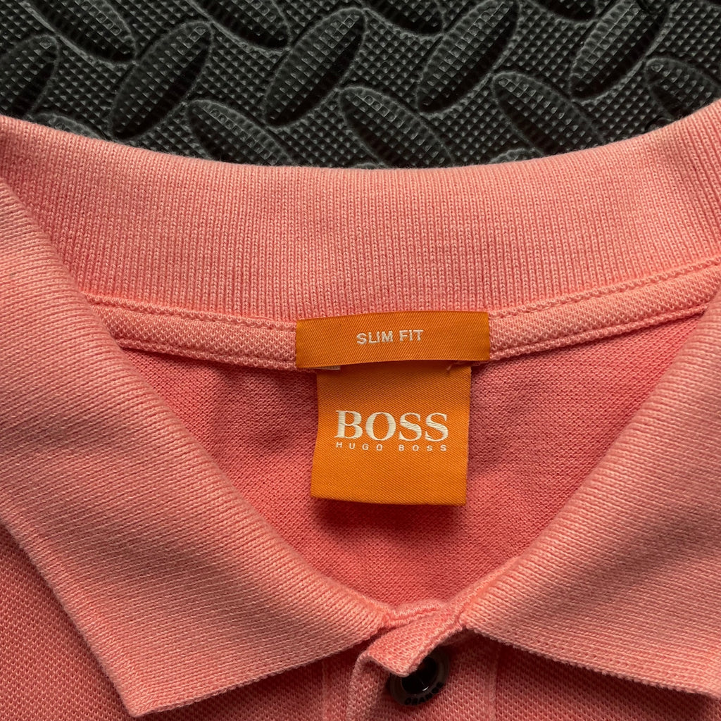 Hugo Boss Orange Polo Shirt | Men’s Slim Fit S