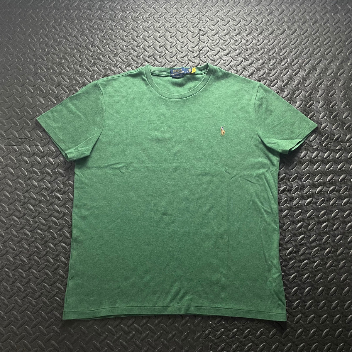 Ralph Lauren Dark Green Tshirt | Men’s Custom Slim Fit L / 3410