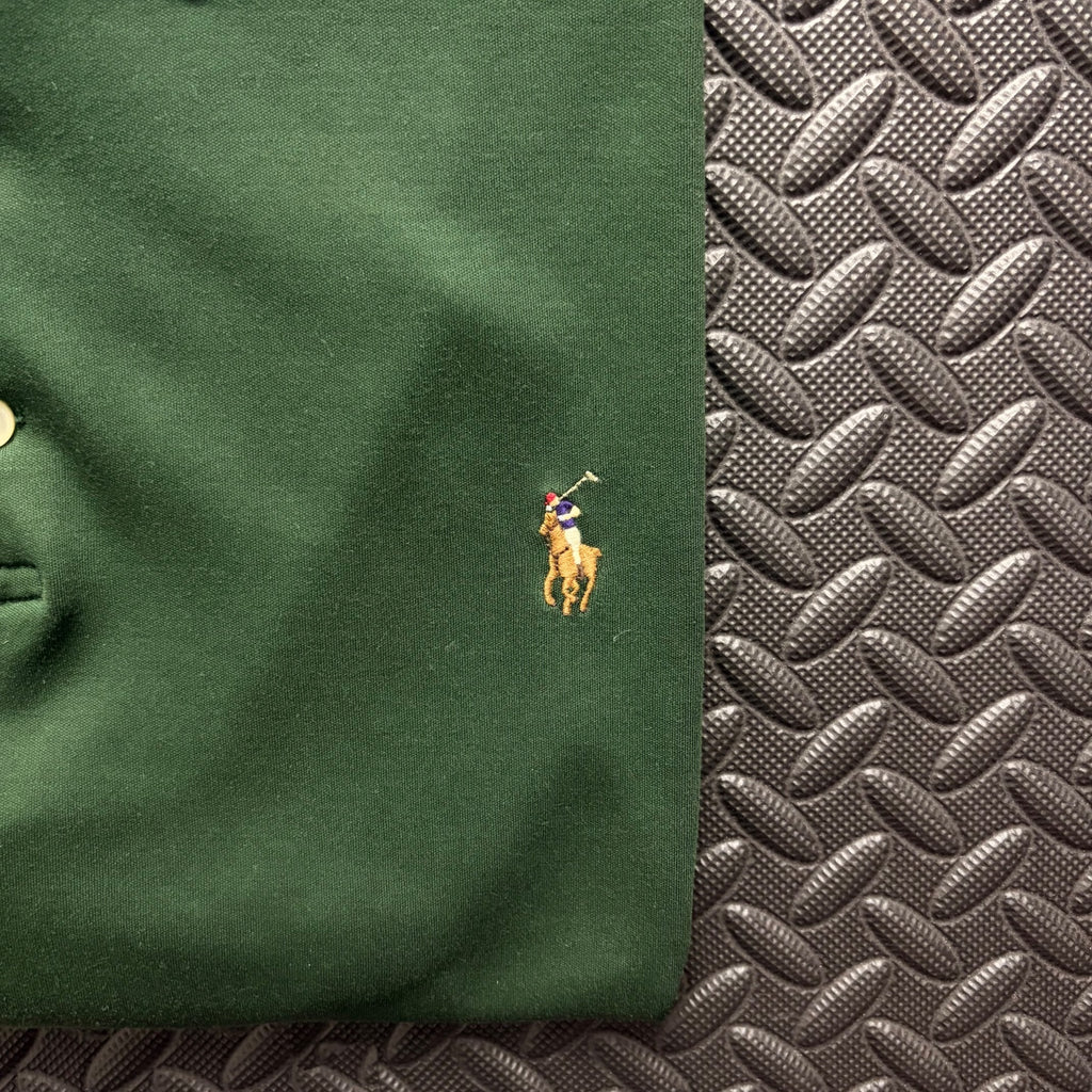 Ralph Lauren Dark Green Polo Shirt | Men’s Slim Fit XL / 3814