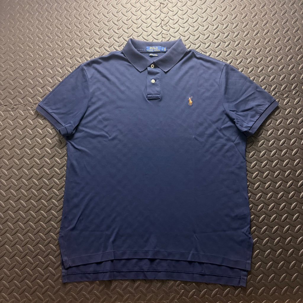 Ralph Lauren Navy Polo Shirt | Men’s Classic Fit L / 3850