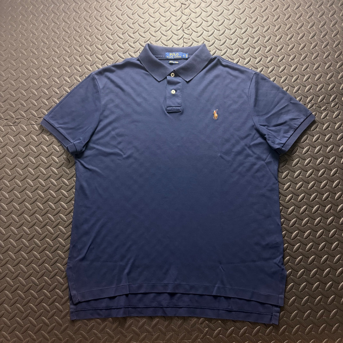 Ralph Lauren Navy Polo Shirt | Men’s Classic Fit L / 3850