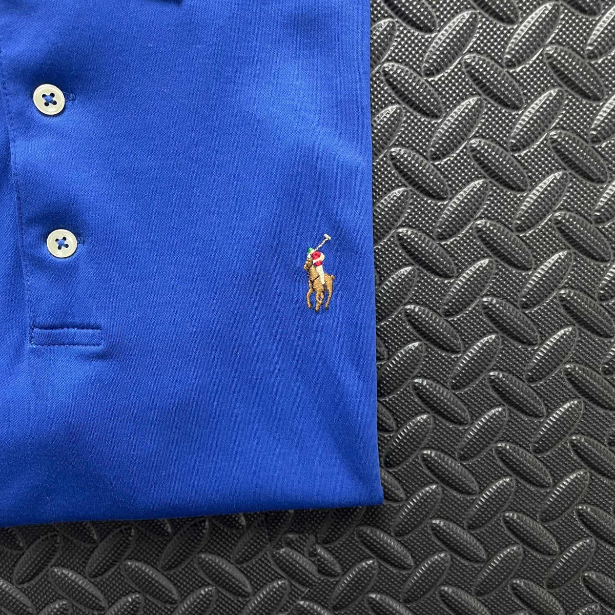 Ralph Lauren Blue Polo Shirt | Men’s Slim Fit M / 3706