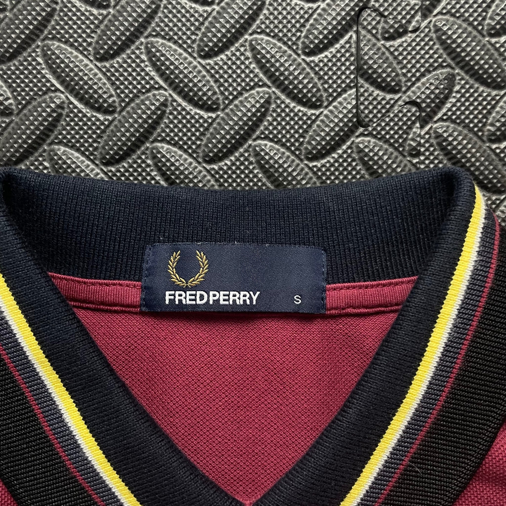 Fred Perry Burgundy Polo Shirt | Men’s S / 3568