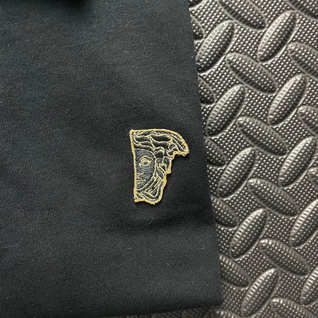 Versace Collection Black Polo Shirt | Men’s S / 3407