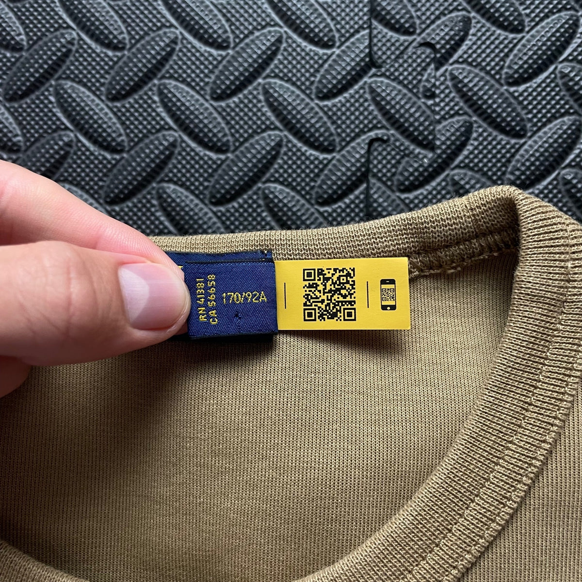 Ralph Lauren Beige Crewneck Sweatshirt | Men’s Classic Fit S / 3765