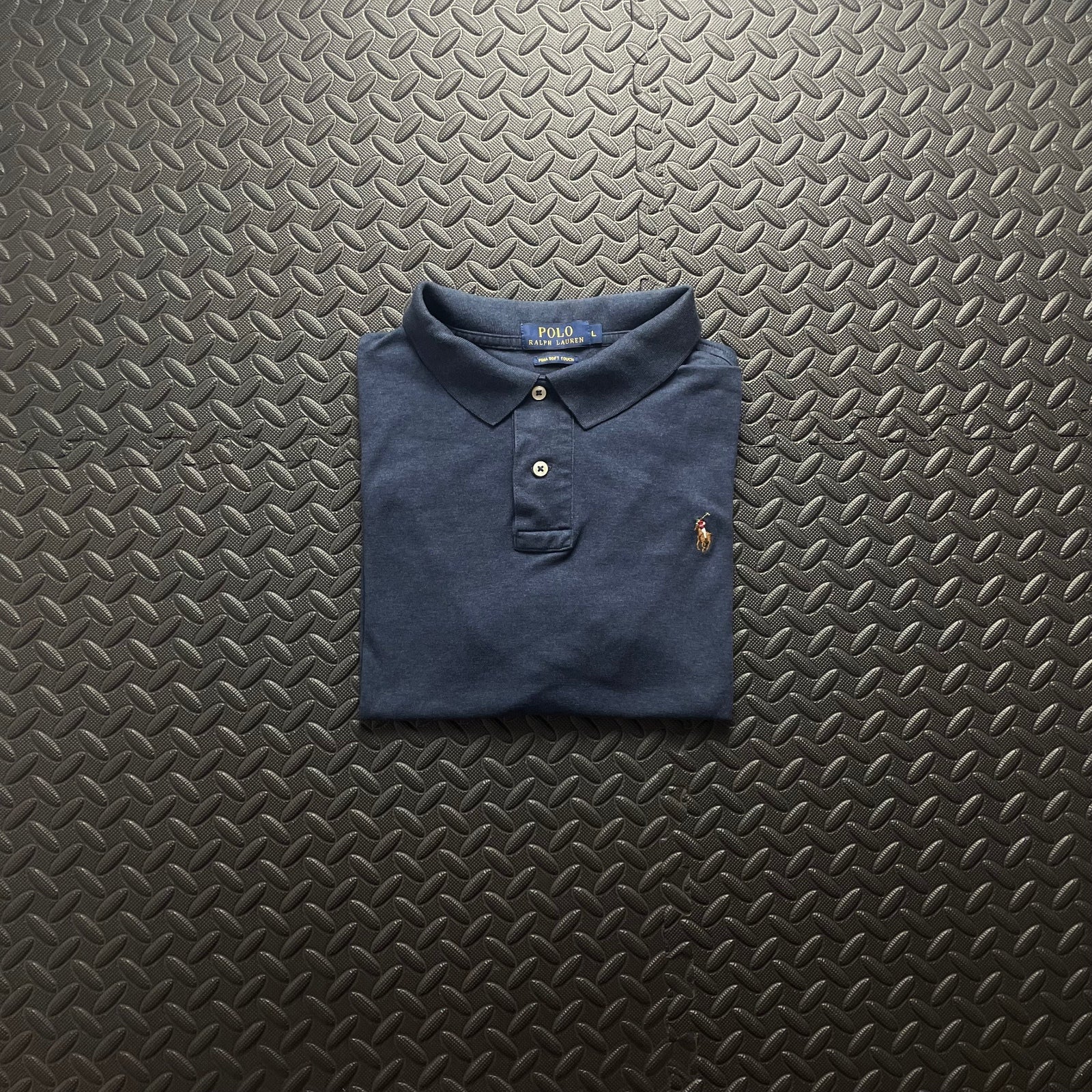 Ralph Lauren Navy Polo Shirt | Men’s Classic Fit L / 3424