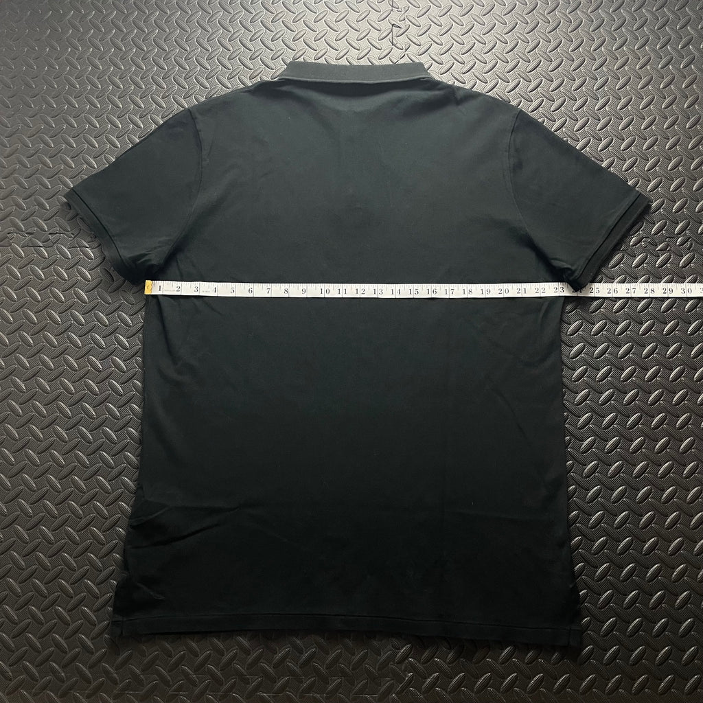 Ralph Lauren Black 1/4 Zip Polo Shirt | Men’s Custom Slim Fit XL / 3798